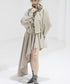 Asymmetric Untrimmed Skirt